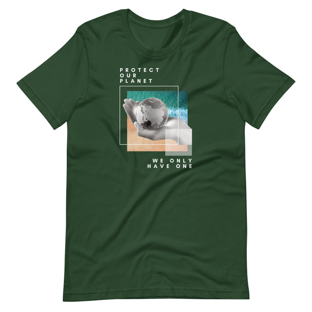 Protect Our Planet TShirt - Forest Color - https://ascensionemporium.net