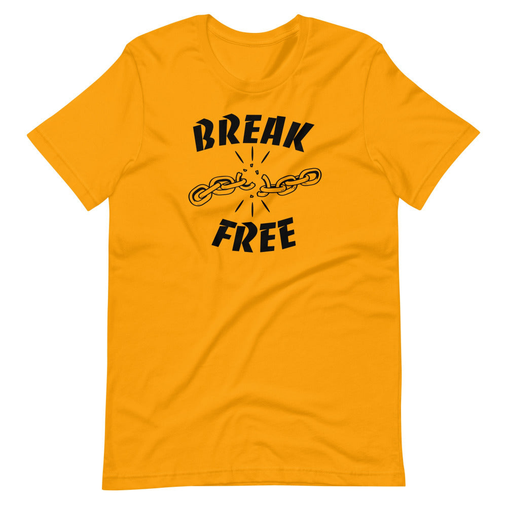 Break Free TShirt - Gold Color - https://ascensionemporium.net