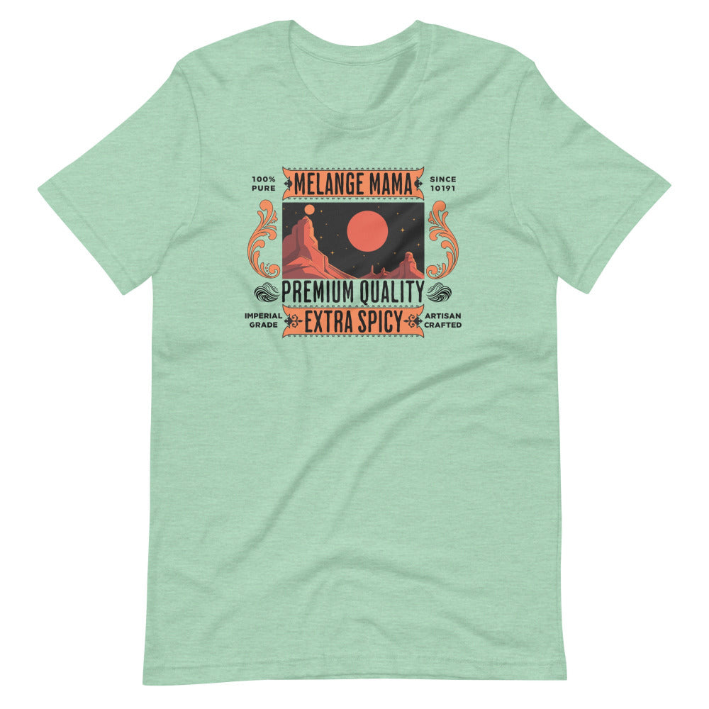 Melange Mama TShirt - Heather Prism Mint Color - https://ascensionemporium.net