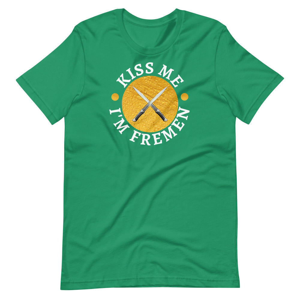 Dune Kiss Me Im Fremen TShirt - Kelly Green Color - https://ascensionemporium.net