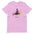 Namaste Yoga Meditation TShirt - Rainbow Garden - Lilac Color