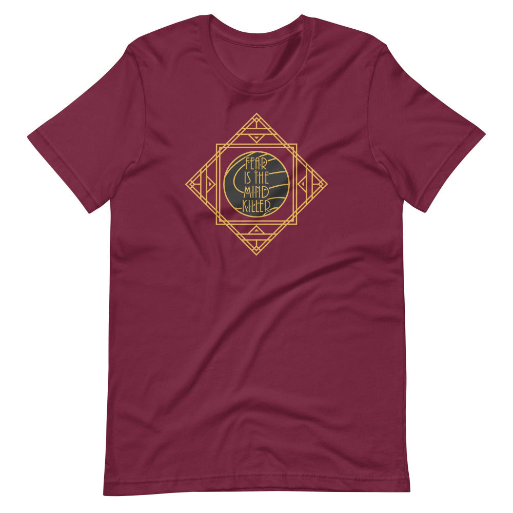 Dune Fear Is The Mind Killer TShirt - Maroon Color - https://ascensionemporium.net