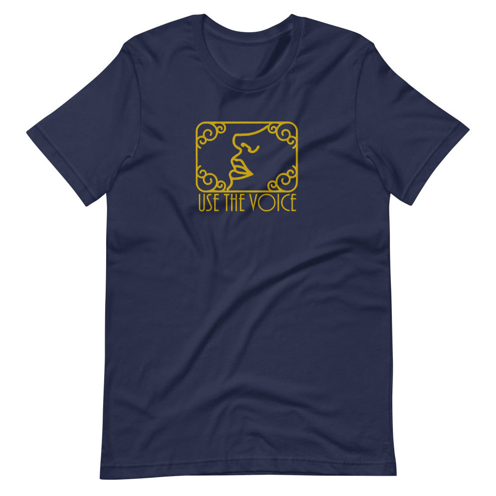 Dune Use The Voice Embroidered TShirt - Navy Color - https://ascensionemporium.net