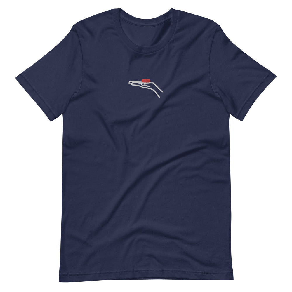 The Truth Embroidered TShirt - Navy Color - https://ascensionemporium.net