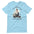Can't Hear You I'm Meditating Tshirt - Ocean Blue Color