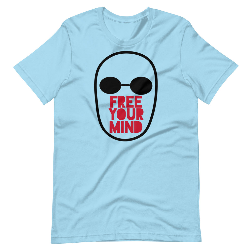 The Matrix Free Your Mind TShirt - Ocean Blue Color - https://ascensionemporium.net