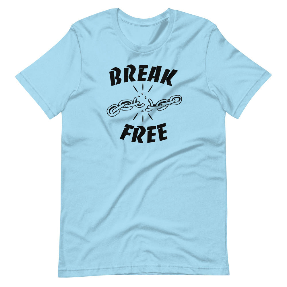 Break Free TShirt - Ocean Blue Color - https://ascensionemporium.net