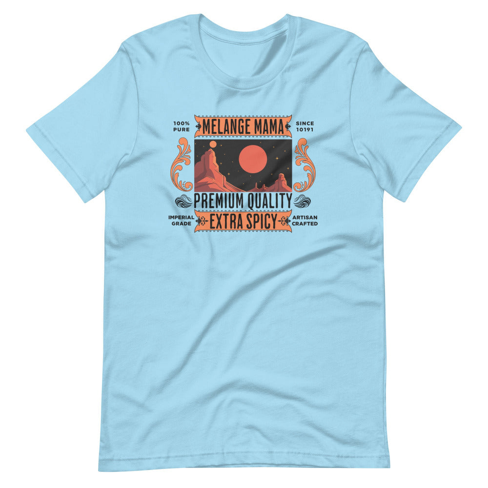 Melange Mama TShirt - Ocean Blue Color - https://ascensionemporium.net