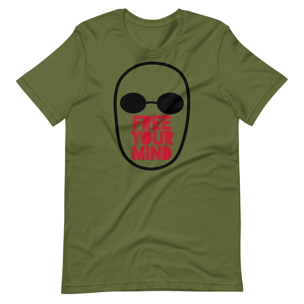 The Matrix Free Your Mind TShirt - Olive Color - https://ascensionemporium.net