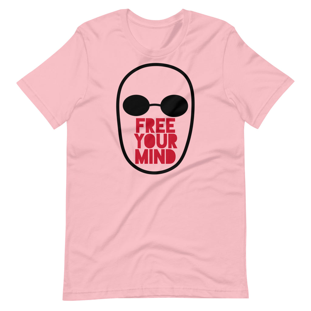 The Matrix Free Your Mind TShirt - Pink Color - https://ascensionemporium.net