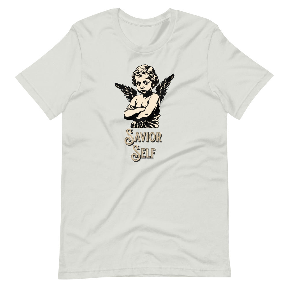 Savior Self TShirt - Silver Color - https://ascensionemporium.net