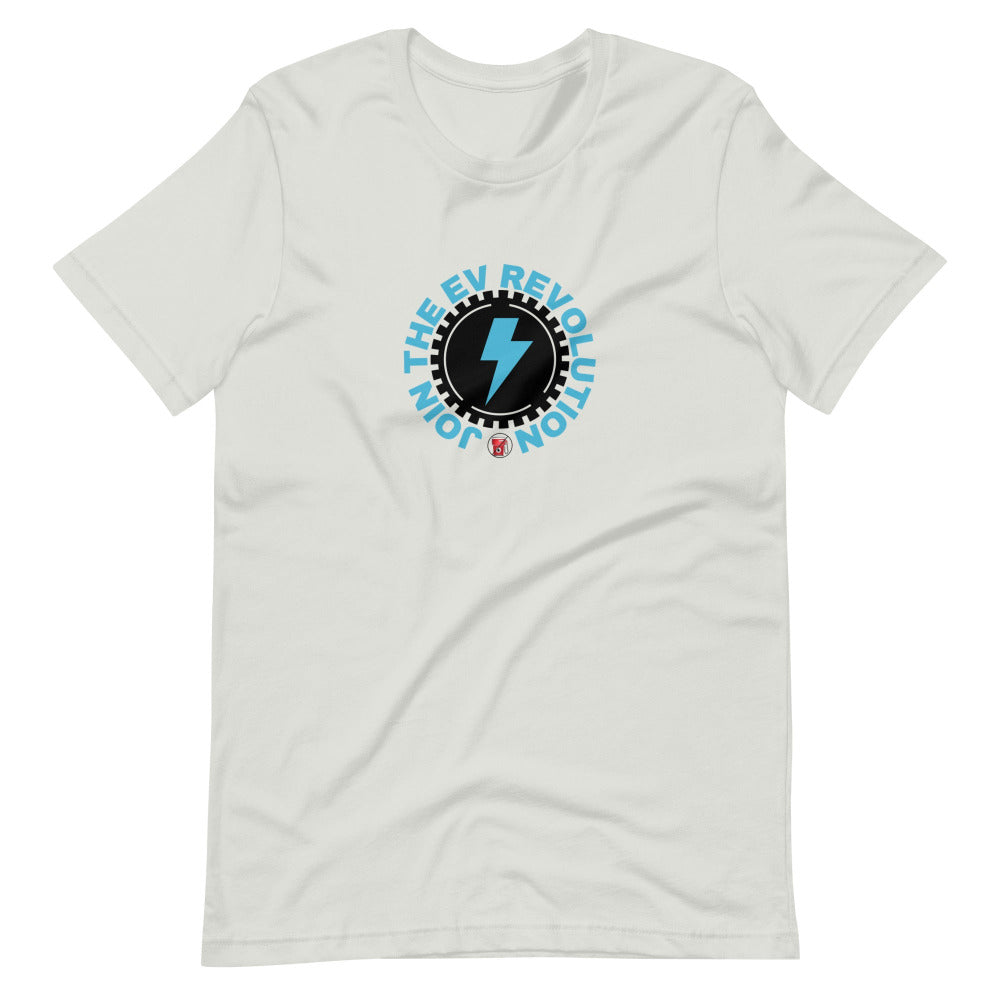 Join The EV Revolution TShirt - Silver Color - https://ascensionemporium.net