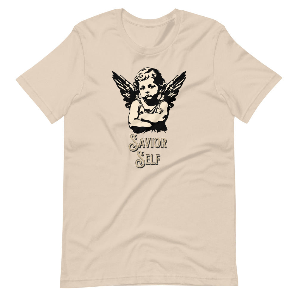 Savior Self TShirt - Soft Cream Color - https://ascensionemporium.net