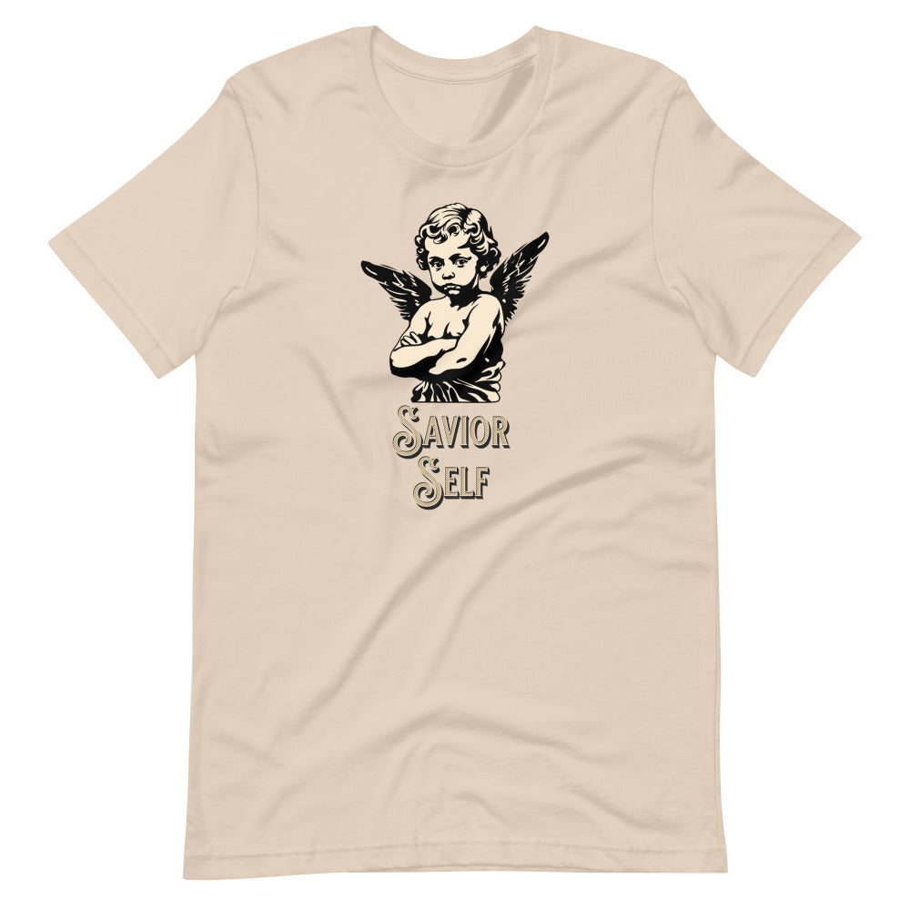 Savior Self TShirt - Soft Cream Color - https://ascensionemporium.net