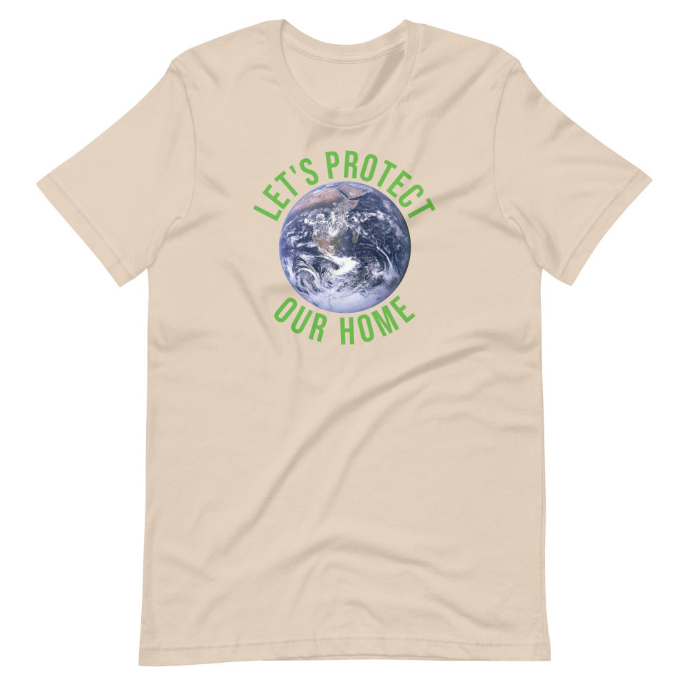 Let's Protect Our Home TShirt - Soft Cream Color - https://ascensionemporium.net