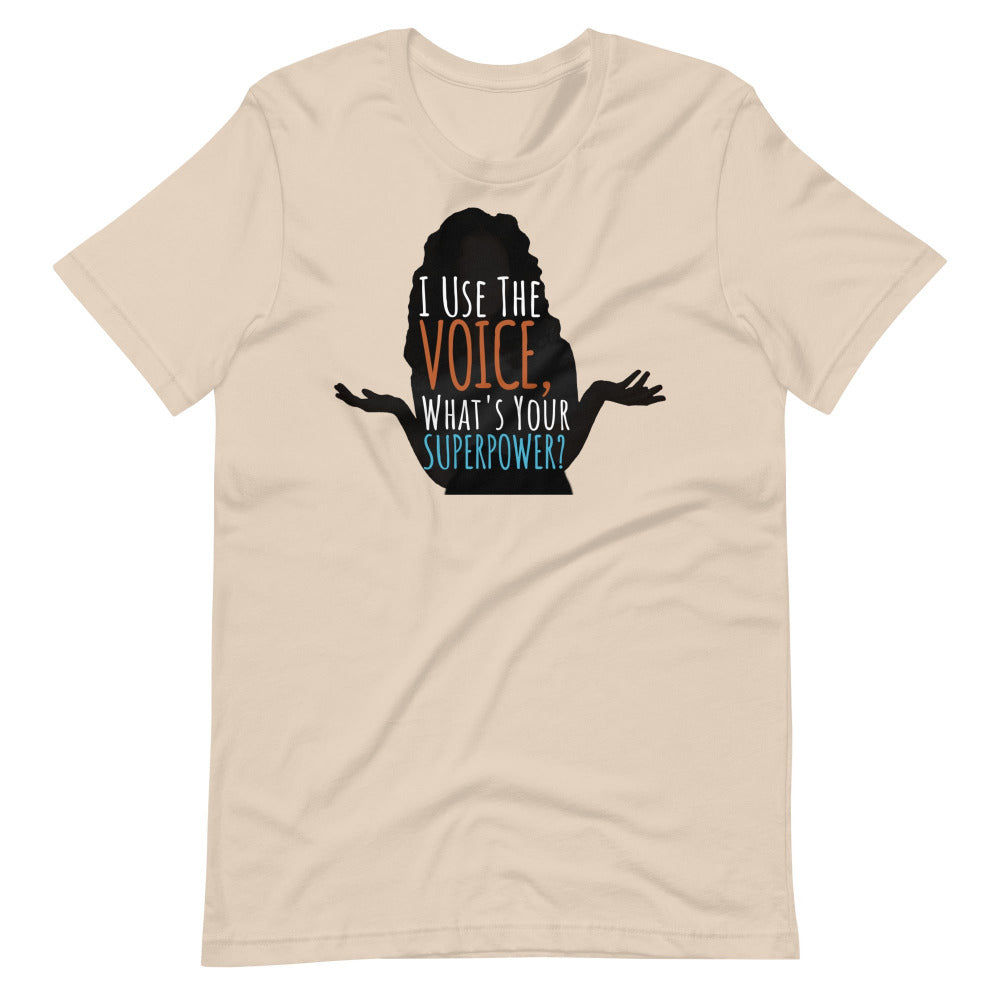 Dune I Use The Voice What's Your Superpower TShirt - Soft Cream Color - https://ascensionemporium.net