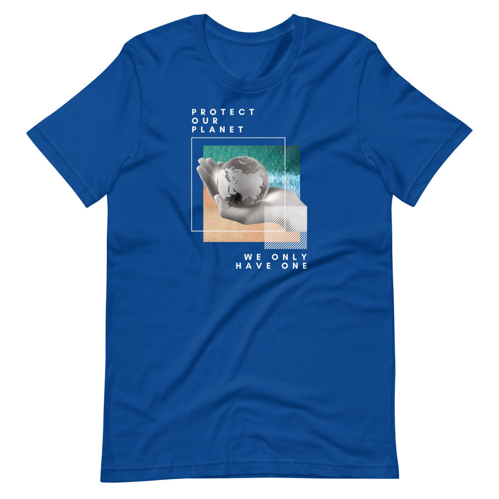 Protect Our Planet TShirt - True Royal Color - https://ascensionemporium.net