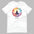 Breathe Yoga Meditation T-Shirt - Chakra Mandala - White Color