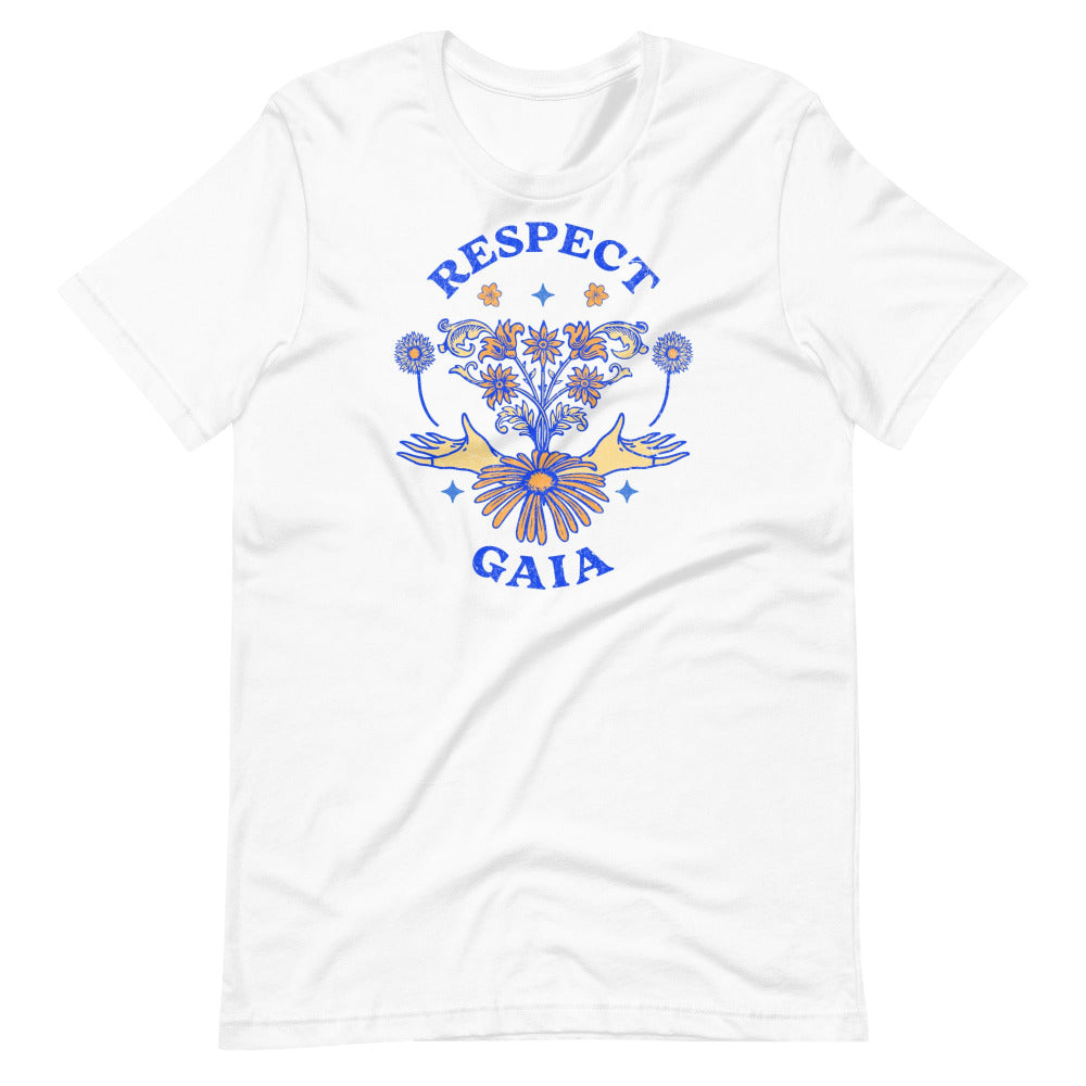Respect Gaia TShirt - White Color