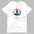 Namaste Yoga Meditation TShirt - Lotus Flower Mandala - White Color