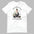 Can't Hear You I'm Meditating Tshirt - White Color