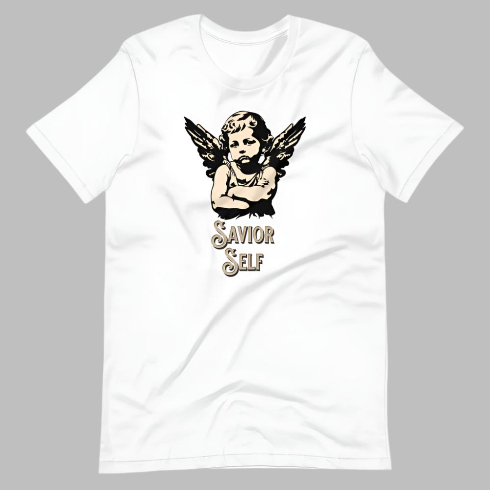 Savior Self TShirt - White Color - https://ascensionemporium.net