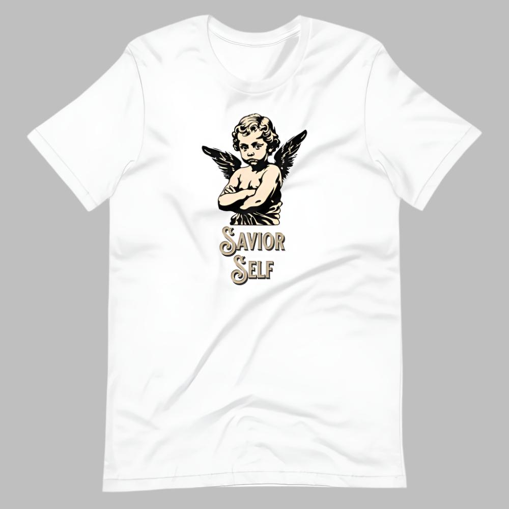 Savior Self TShirt - White Color - https://ascensionemporium.net