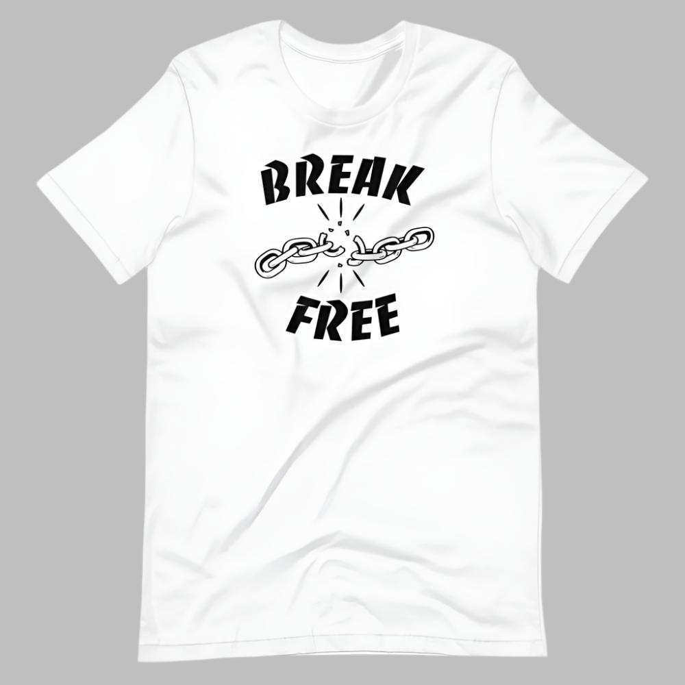 Break Free TShirt - White Color - https://ascensionemporium.net