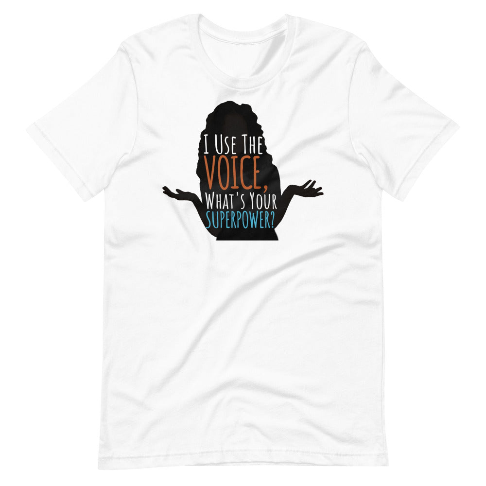 Dune I Use The Voice What's Your Superpower TShirt - White Color - https://ascensionemporium.net