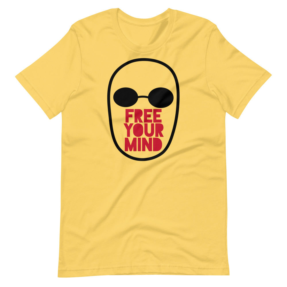 The Matrix Free Your Mind TShirt - Yellow Color - https://ascensionemporium.net