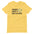 I'm With Her Don't Be Jealous Embroidered TShirt - Yellow Color - https://ascensionemporium.net