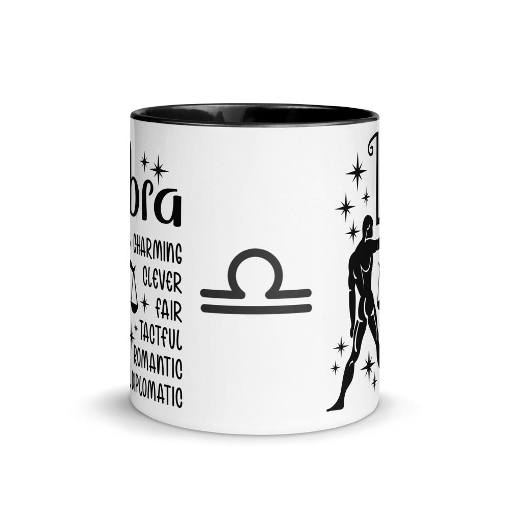 Libra Zodiac Positive Traits 11 oz Mug with Black Handle - https://ascensionemporium.net