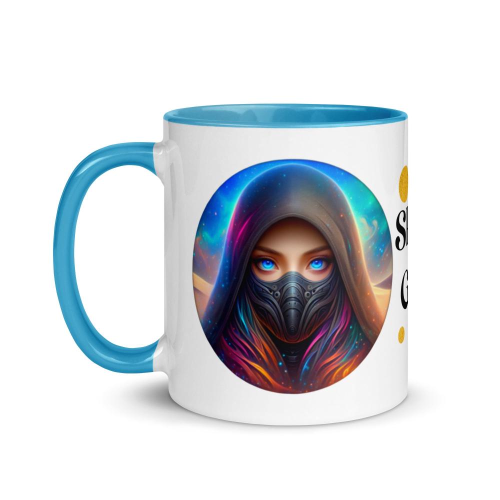 Spice Girl 11 oz Ceramic Mug - Blue Color - https://ascensionemporium.net