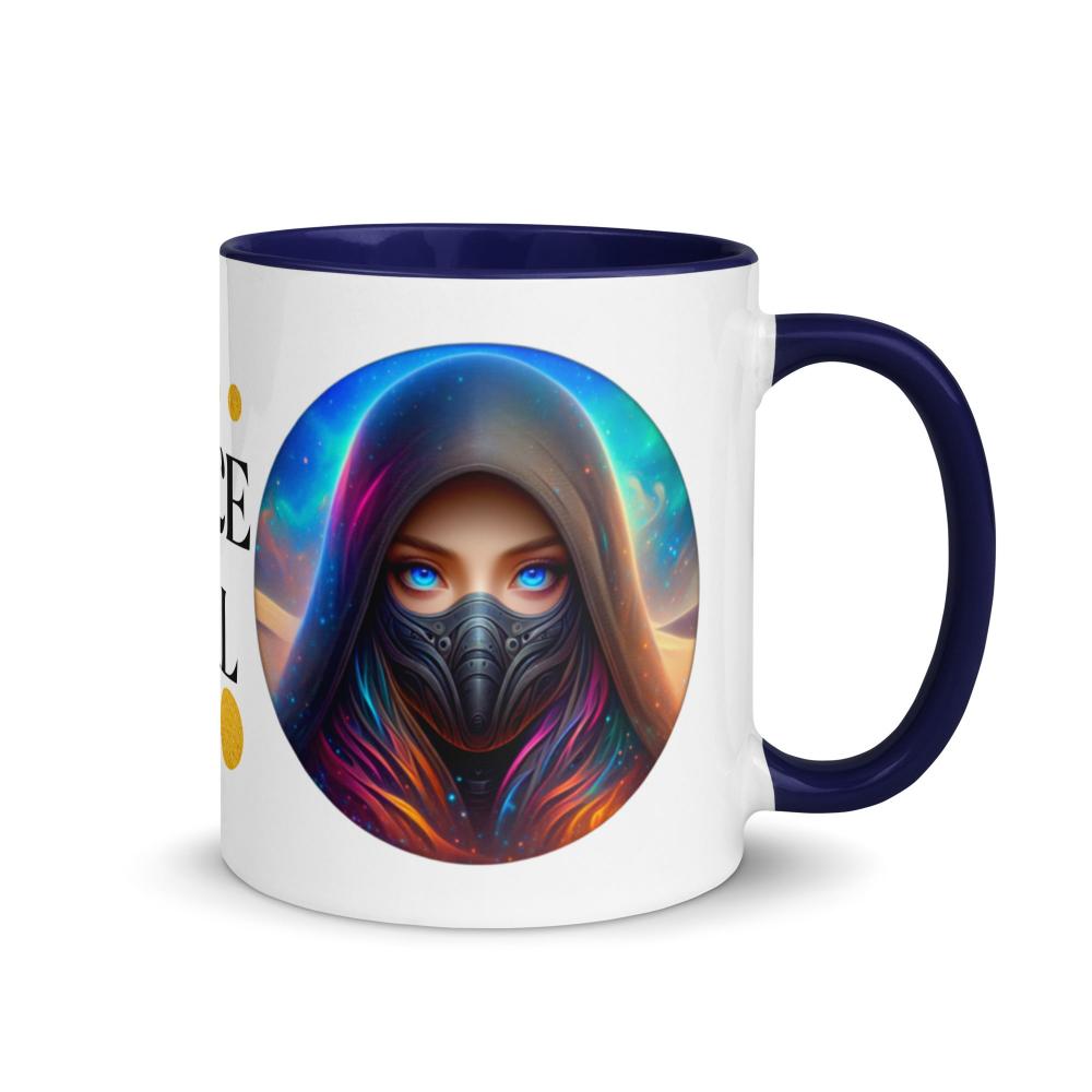 Spice Girl 11 oz Ceramic Mug - Dark Blue Color - https://ascensionemporium.net