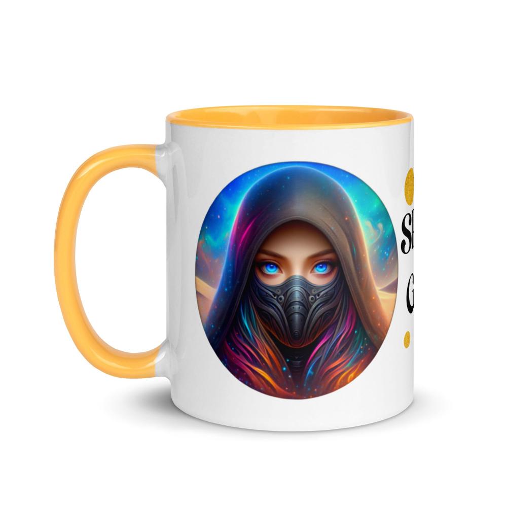 Spice Girl 11 oz Ceramic Mug - Golden Yellow Color - https://ascensionemporium.net