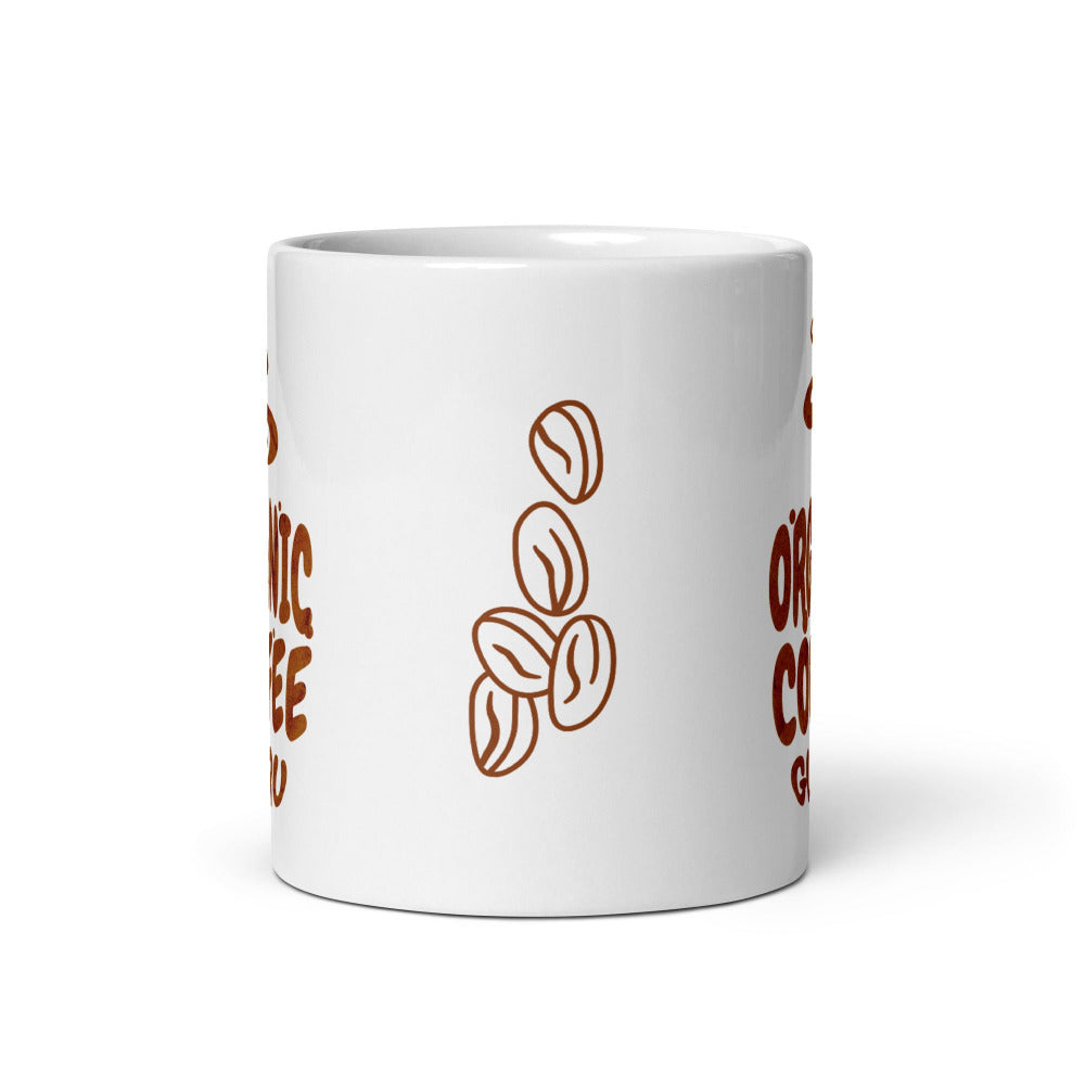 Organic Coffee Guru 11 oz Mug - White Color - https://ascensionemporium.net