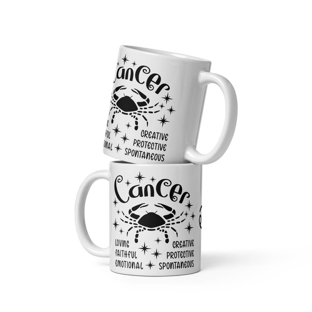 Cancer Zodiac Positive Traits 11 oz Mug - https://ascensionemporium.net