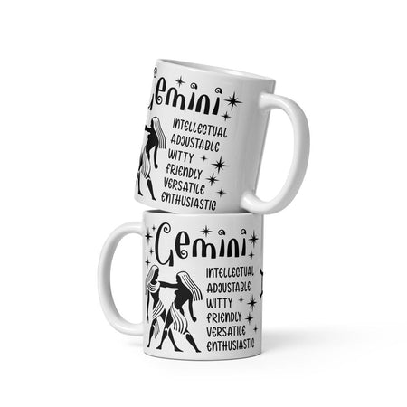 Gemini Zodiac Positive Traits 11 oz Mug - https://ascensionemporium.net