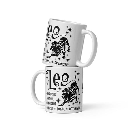 Leo Zodiac Positive Traits 11 oz Mug - https://ascensionemporium.net