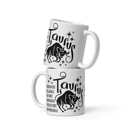 Taurus Zodiac Positive Traits 11 oz Mug - https://ascensionemporium.net