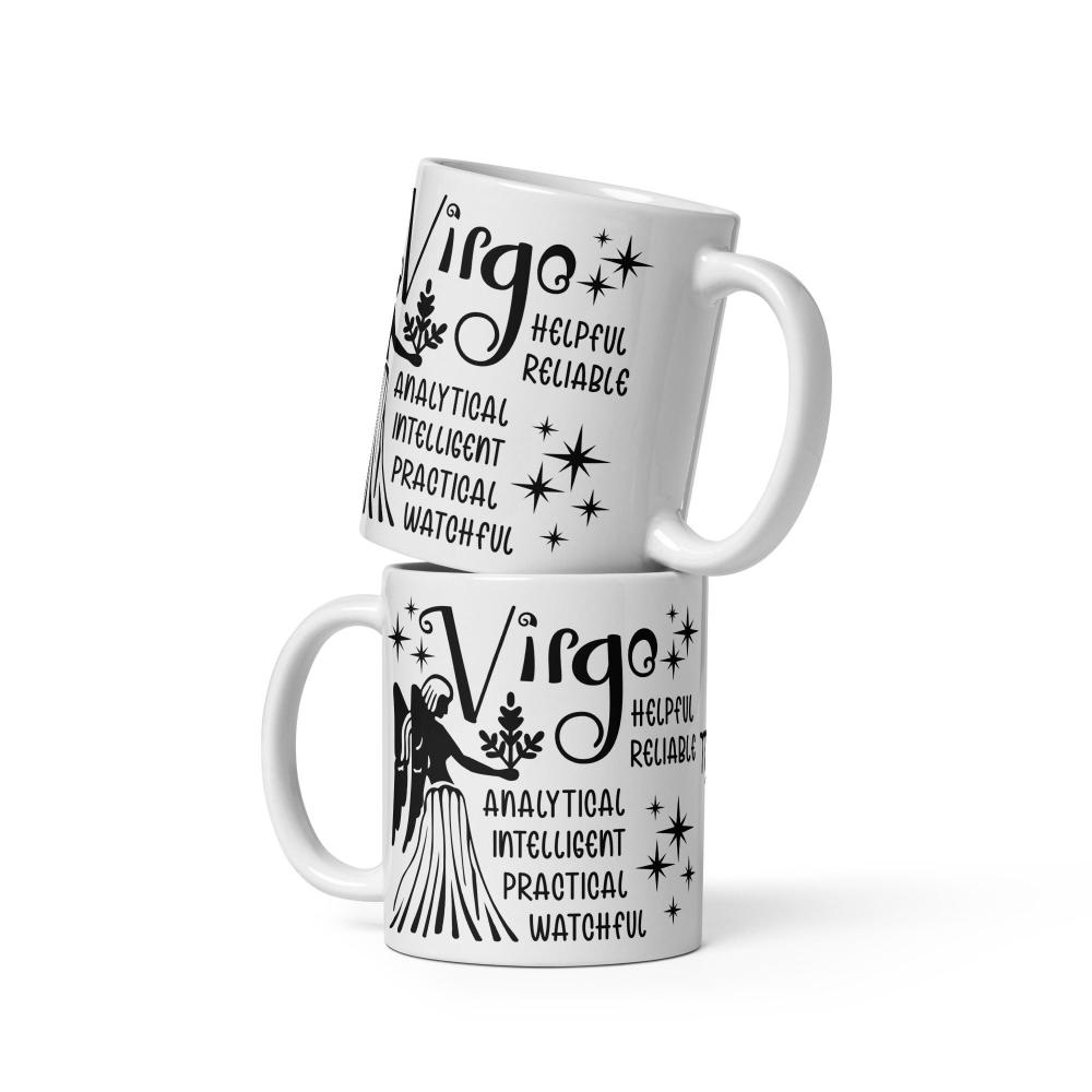 Virgo Zodiac Positive Traits 11 oz Mug - https://ascensionemporium.net