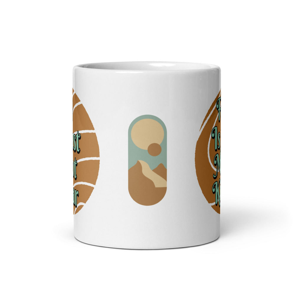 I Must Not Fear, Fear Is The Mindkiller 11 oz Mug - White Ceramic - https://ascensionemporium.net