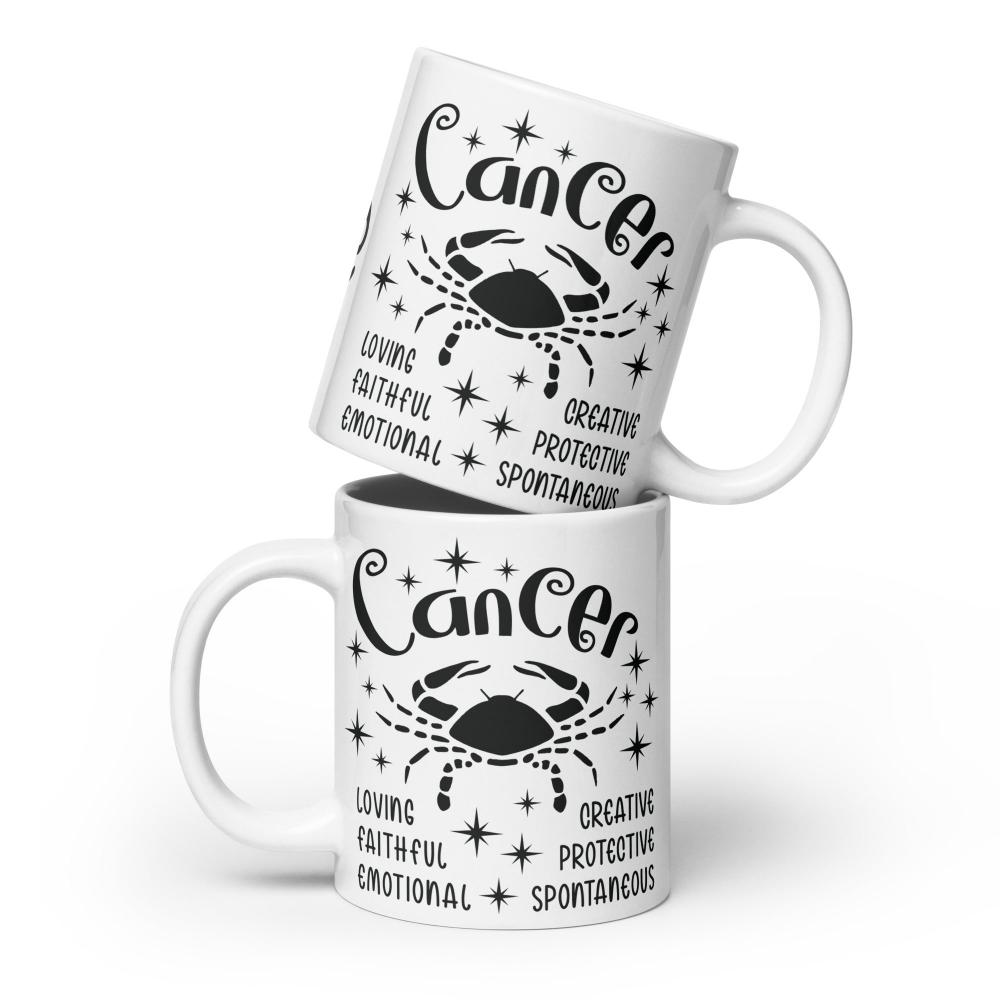 Cancer Zodiac Positive Traits 20 oz Mug - https://ascensionemporium.net