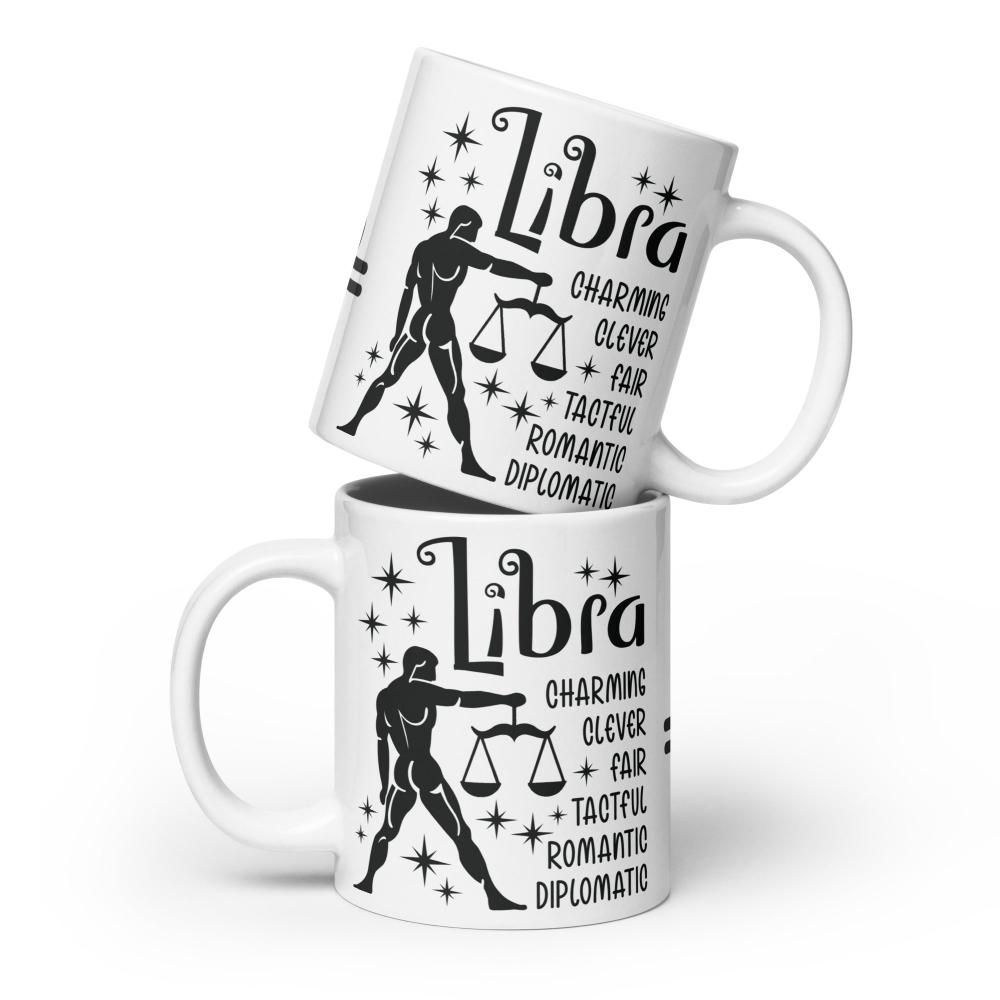 Libra Zodiac Positive Traits 20 oz Mug - https://ascensionemporium.net