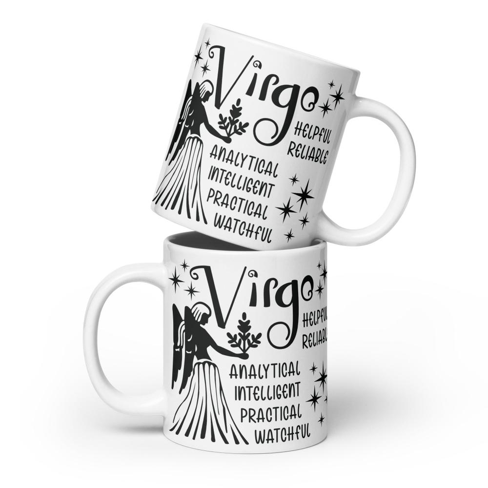 Virgo Zodiac Positive Traits 20 oz Mug - https://ascensionemporium.net