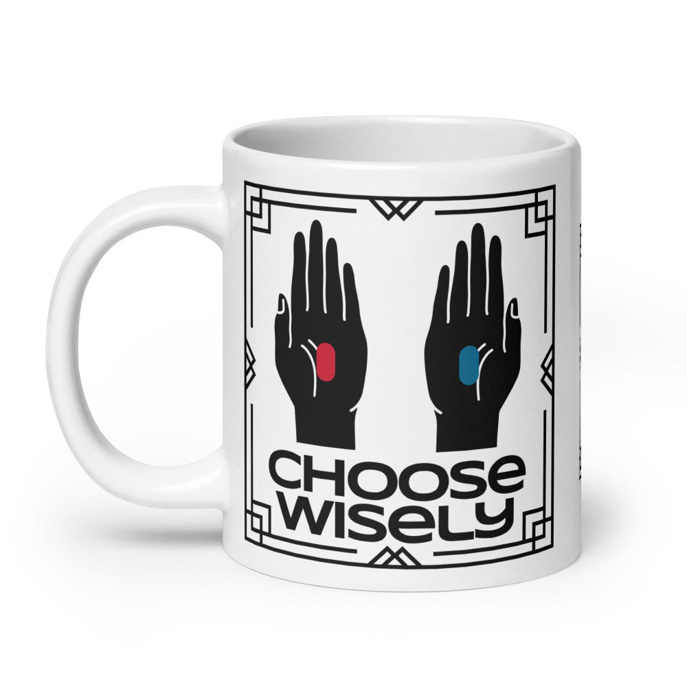 The Matrix - Choose Wisely 20 oz Mug by https://ascensionemporium.net