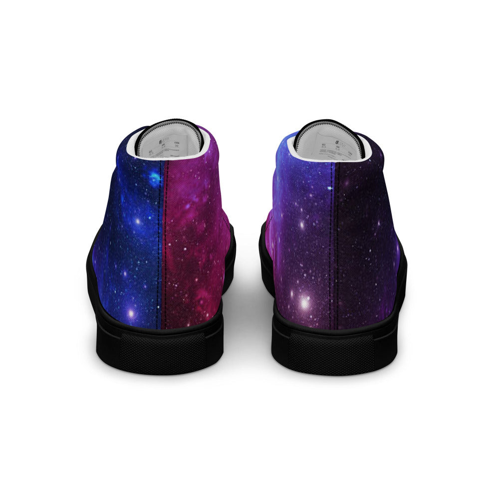 Dark Matter Women’s High Top Sneakers - https://ascensionemporium.net