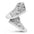 Flowing Petals Women’s High Top Sneakers - White Color - https://ascensionemporium.net