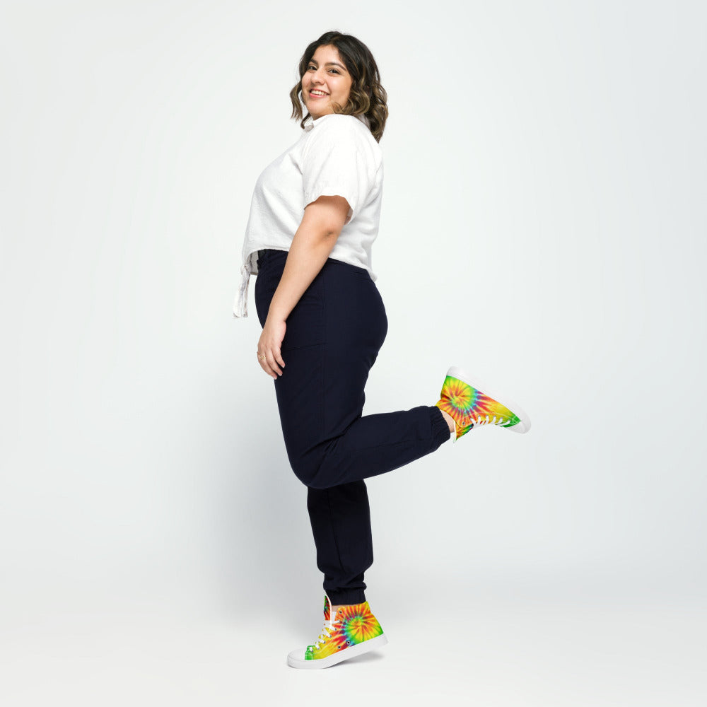 Fractality Women’s High Top Sneakers - https://ascensionemporium.net
