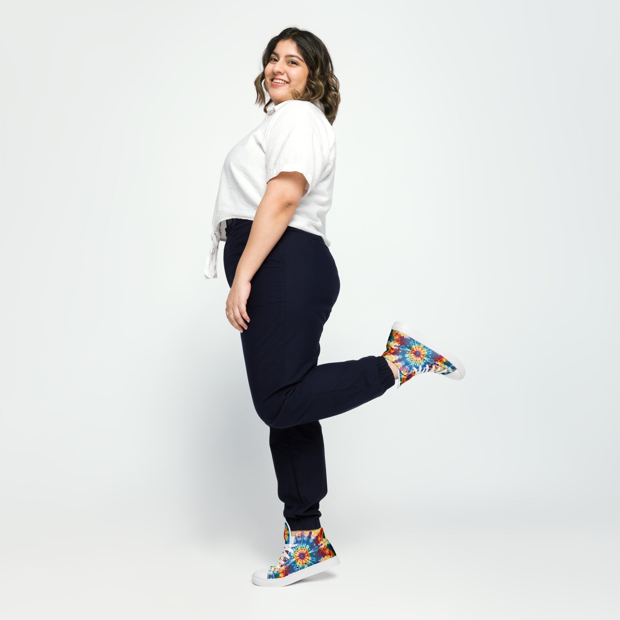 Starflower Women’s High Top Sneakers - https://ascensionemporium.net